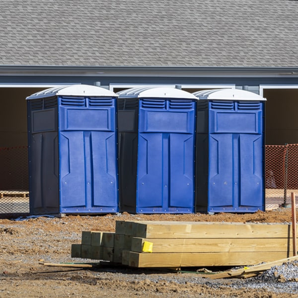 what is the cost difference between standard and deluxe porta potty rentals in Wildorado TX